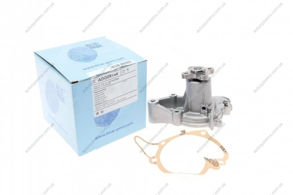 Помпа води Hyundai Getz/i10 1.1 05-13/Kia Picanto/Ранок 1.0/1.1 04- Blue-print ADG09144 (фото 1)