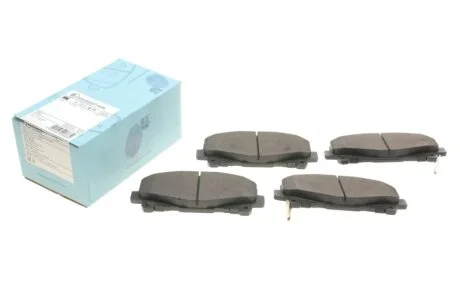 Колодки гальмівні (передні) Honda Accord VIII 07-/IX 12- (Akebono) Blue-print ADH24282
