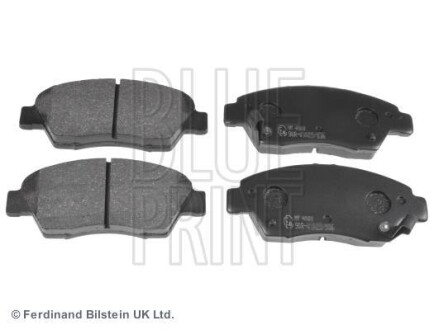 Тормозные колодки дисковые, комплект Blue-print ADH24287