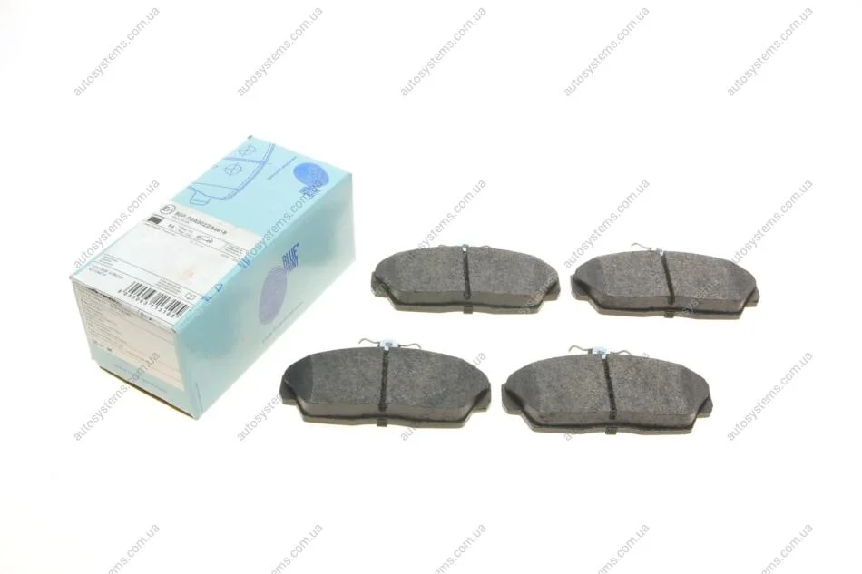 Колодки гальмівні (передні) Land Rover Freelander 1.8/2.0 D/2.5 98-06 Blue-print ADJ134214 (фото 1)
