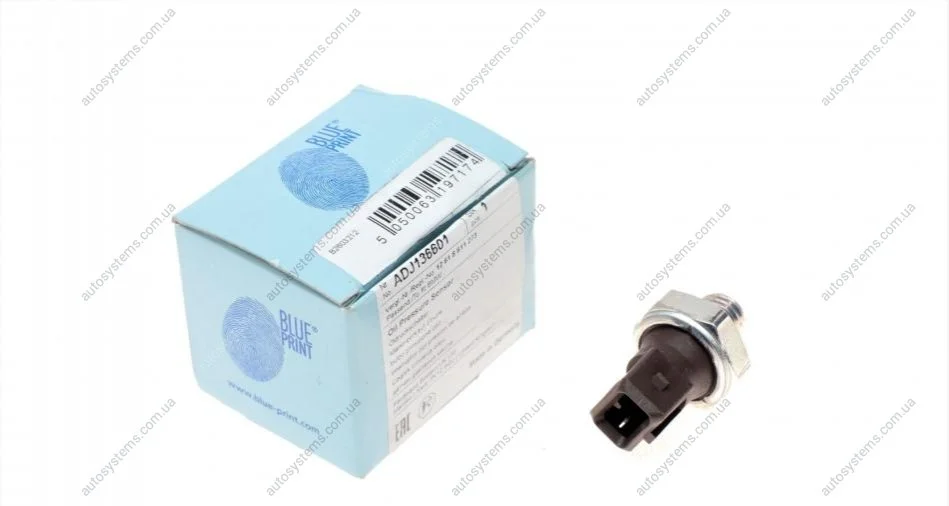 Датчик тиску оливи BMW 3 (E36/E46/E90/F30/F80)/5 (E39/E60/F10)/7(E38-F04) 95-17 (M12x1.5) Blue-print ADJ136601 (фото 1)