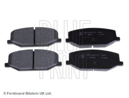 Тормозные колодки дисковые, комплект Blue-print ADK84224