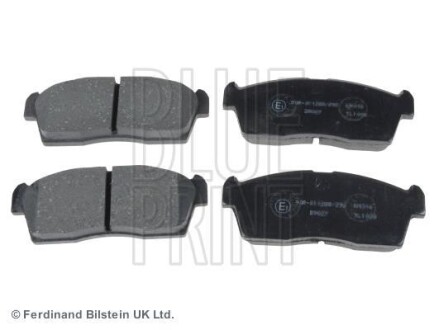 Тормозные колодки дисковые, комплект Blue-print ADK84229