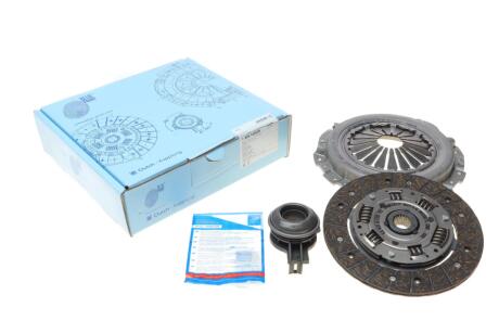 Комплект зчеплення Fiat Doblo 1.9 D 01- (d=200mm) (+вижимний) Blue-print ADL143028