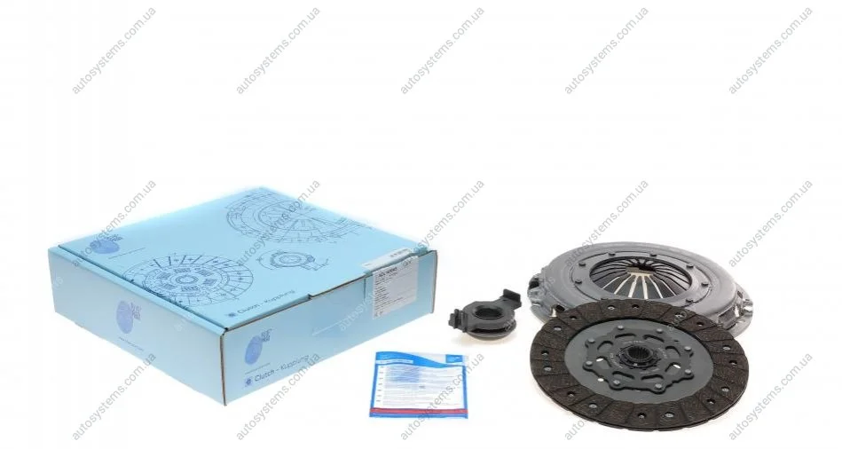 Комплект зчеплення Fiat Doblo 1.9 JTD 01- (d=230mm) (+вижимний) Blue-print ADL143045 (фото 1)