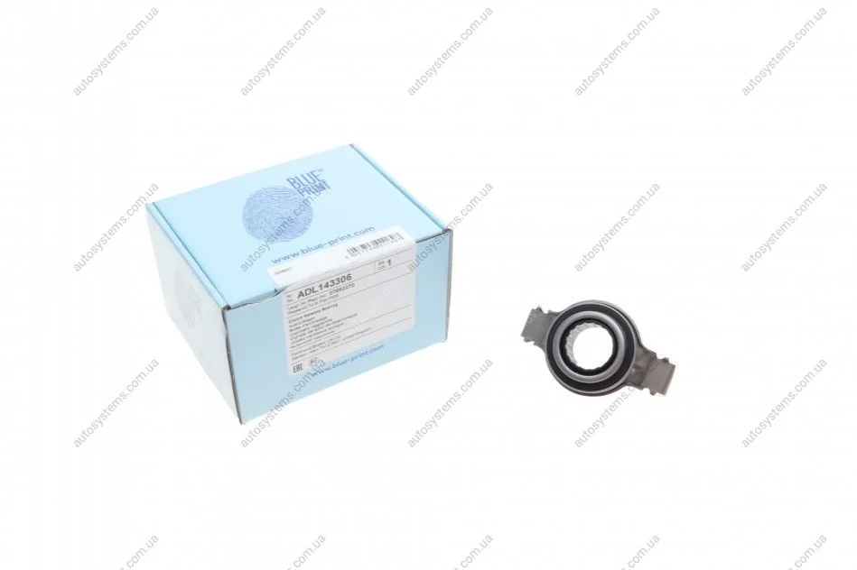 Підшипник вижимний Fiat Panda 0.8-1.0 80-04/Seat Ibiza 0.9 i 82-93 Blue-print ADL143306 (фото 1)