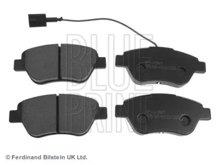 Тормозные колодки дисковые, комплект Blue-print ADL144201