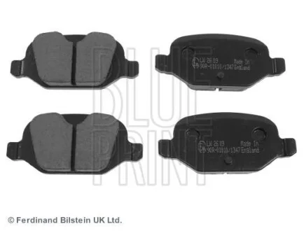 Тормозные колодки дисковые, комплект Blue-print ADL144205