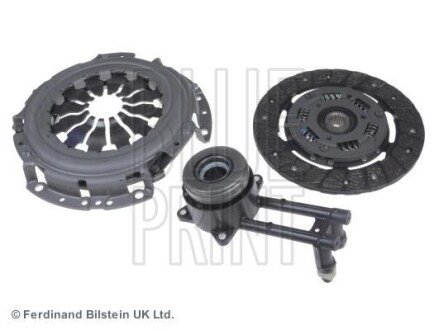 Комплект зчеплення Ford Fiesta/Mazda 2 1.25-1.4 96-08 (d=190mm) (+вижимний) Blue-print ADM53084