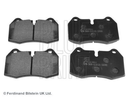 Тормозные колодки дисковые, комплект Blue-print ADN142124