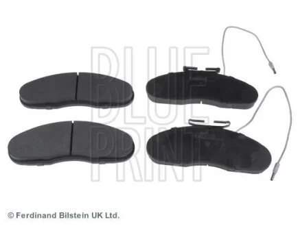 Тормозные колодки дисковые, комплект Blue-print ADN142128