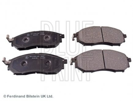 Колодки гальмівні (передні) Renault Koleos 08-/Nissan Qashqai 07-13/Pathfinder/NP300/Murano 05- Blue-print ADN142129
