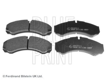 Тормозные колодки дисковые, комплект Blue-print ADN142153