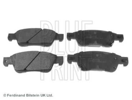Тормозные колодки дисковые, комплект Blue-print ADN142164