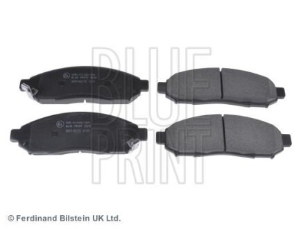 Тормозные колодки дисковые, комплект Blue-print ADN142172