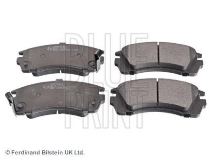 Тормозные колодки дисковые, комплект Blue-print ADN14245