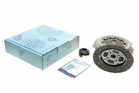 Комплект зчеплення Citroen Berlingo/Peugeot Partner 1.4i 96-17 (d=201mm) (+вижимний) Blue-print ADP153009