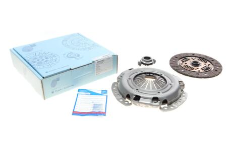 Комплект зчеплення Citroen Berlingo/Peugeot Partner 1.8/1.9D 96-15 (d=200mm) (+вижимний) Blue-print ADP153010