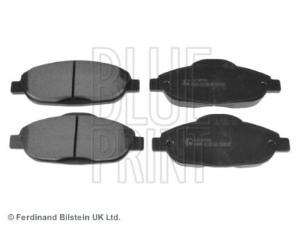 Тормозные колодки дисковые, комплект Blue-print ADP154204