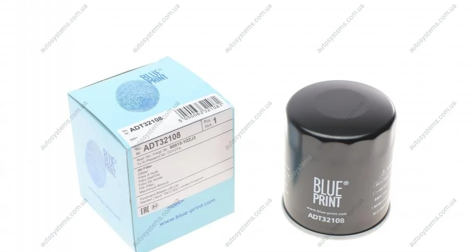 Фільтр масляний Blue-print ADT32108 (фото 1)