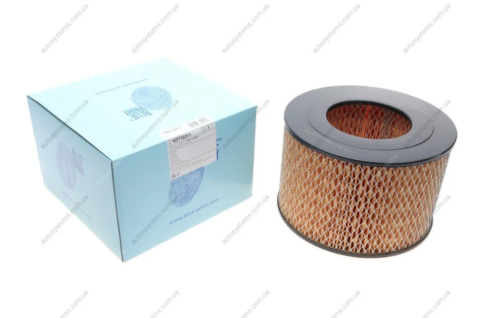 Фільтр повітряний Toyota Land Cruiser 3.0-4.5 95-03 (бочка) Blue-print ADT32211 (фото 1)