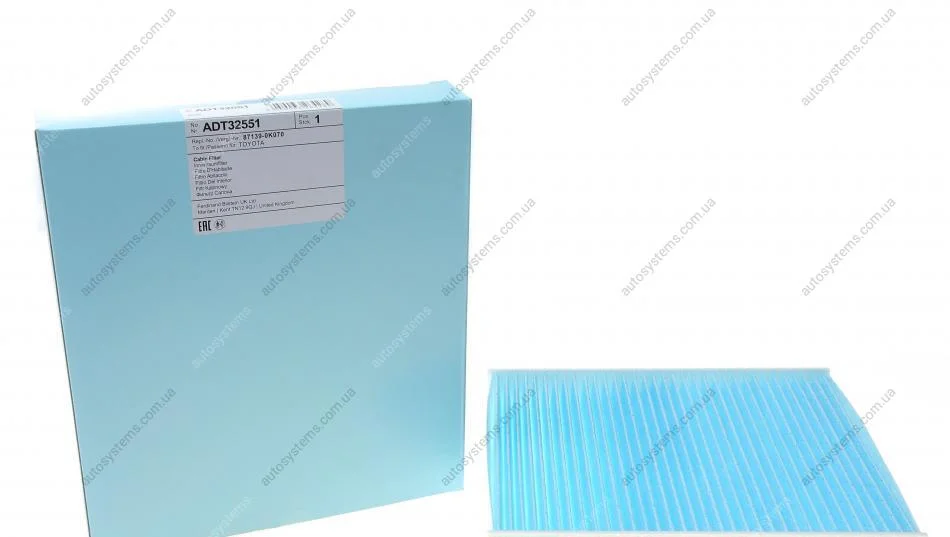 Фильтр салона Blue-print ADT32551 (фото 1)