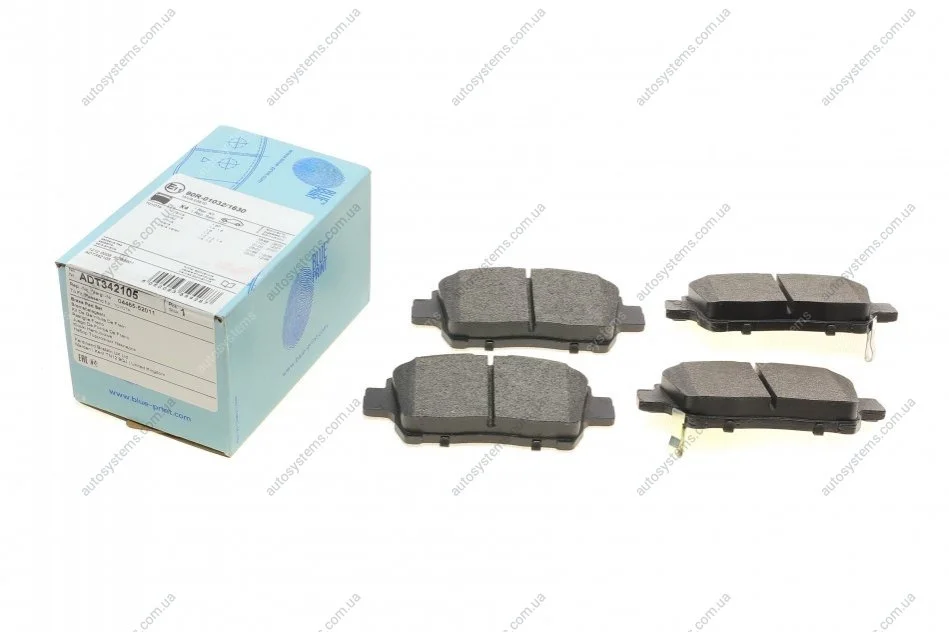 Колодки гальмівні Blue-print ADT342105 (фото 1)