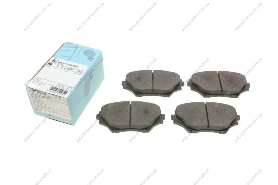 Колодки гальмівні (передні) Toyota Rav 4 II 00-05 Blue-print ADT342120 (фото 1)