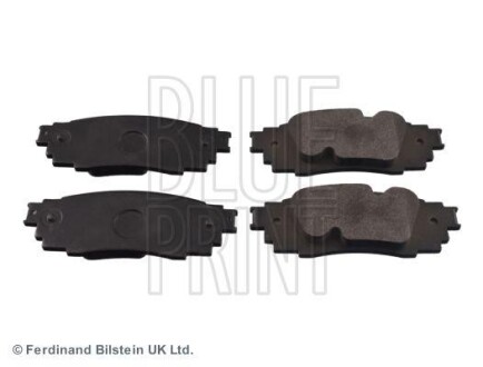 Тормозные колодки дисковые задние, комплект Blue-print ADT342220