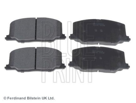 Тормозные колодки дисковые, комплект Blue-print ADT34224