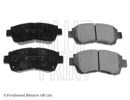 Тормозные колодки дисковые, комплект Blue-print ADT34283