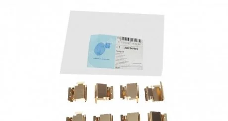 Планка супорта прижимна (к-кт) Honda CR-V 2.0/2.2 16V 06- Blue-print ADT348600