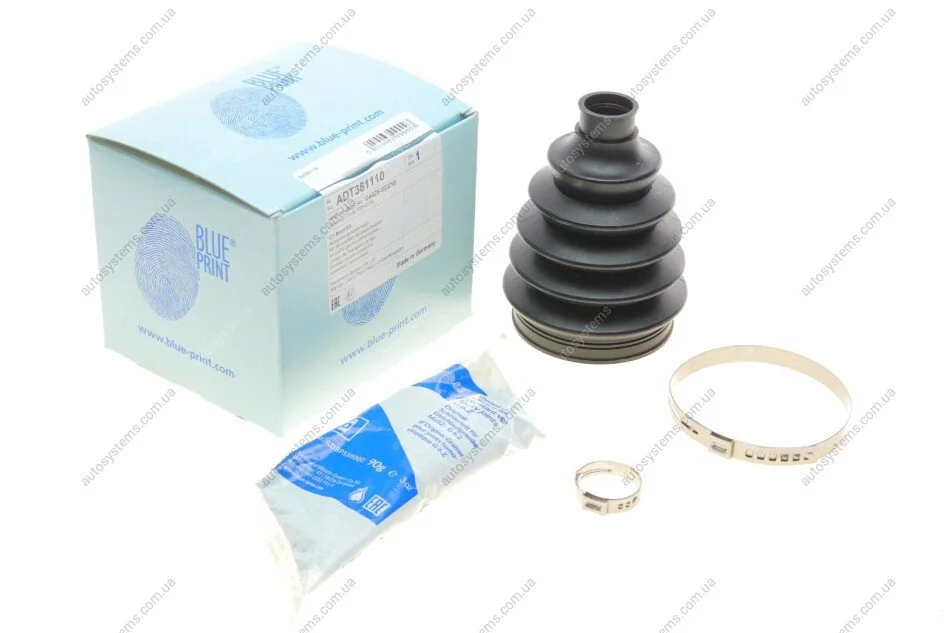 Пильовик шруса (зовнішній) Fiat 500/Panda 1.1/1.2 03-/Ford Ka 1.2 08-16 Blue-print ADT381110 (фото 1)