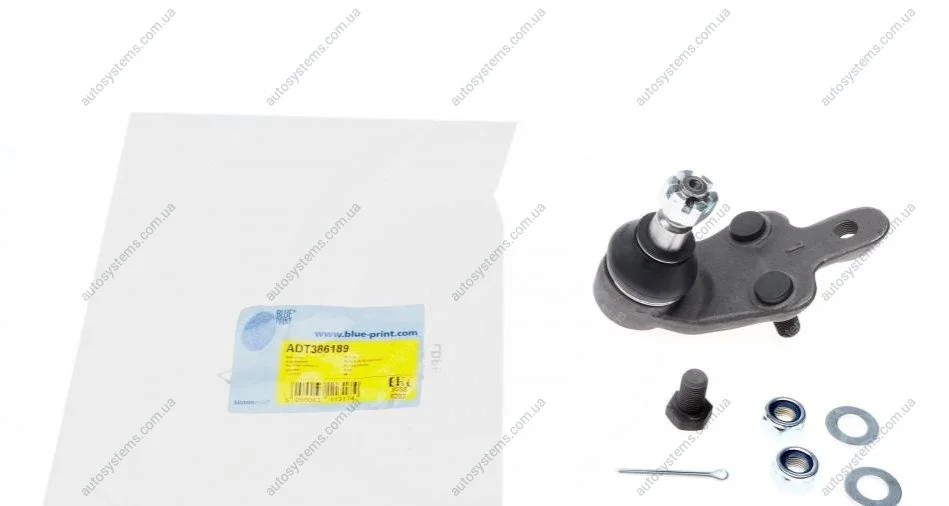 Опора кульова (передня/знизу/L) Toyota Camry 2.4-3.5 06- Blue-print ADT386189 (фото 1)