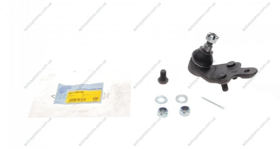 Опора кульова (передня/знизу/R) Toyota Camry 2.4-3.5 06- Blue-print ADT386190 (фото 1)