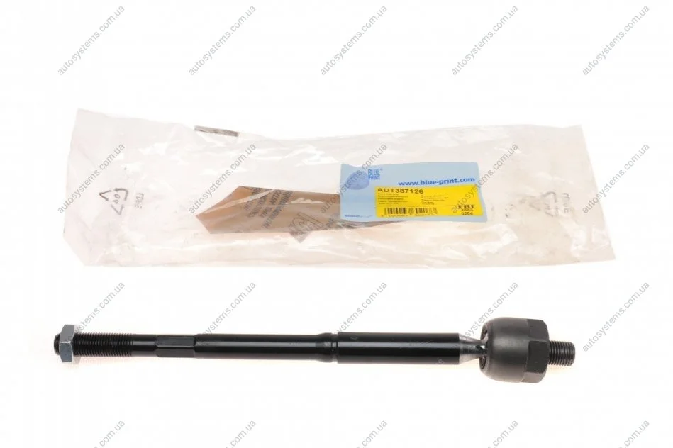 Тяга рульова Toyota Corolla 01-07 (L=273mm) Blue-print ADT387126 (фото 1)
