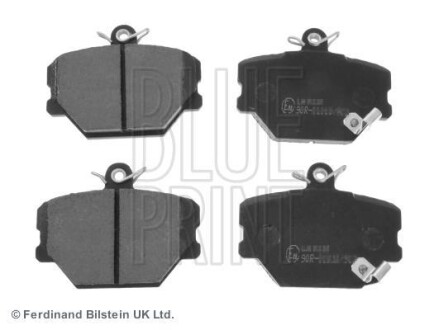 Тормозные колодки дисковые, комплект Blue-print ADU174202