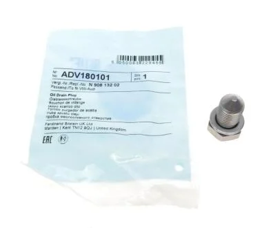 Болт зливу оливи VW Caddy III/T5/Crafter Blue-print ADV180101