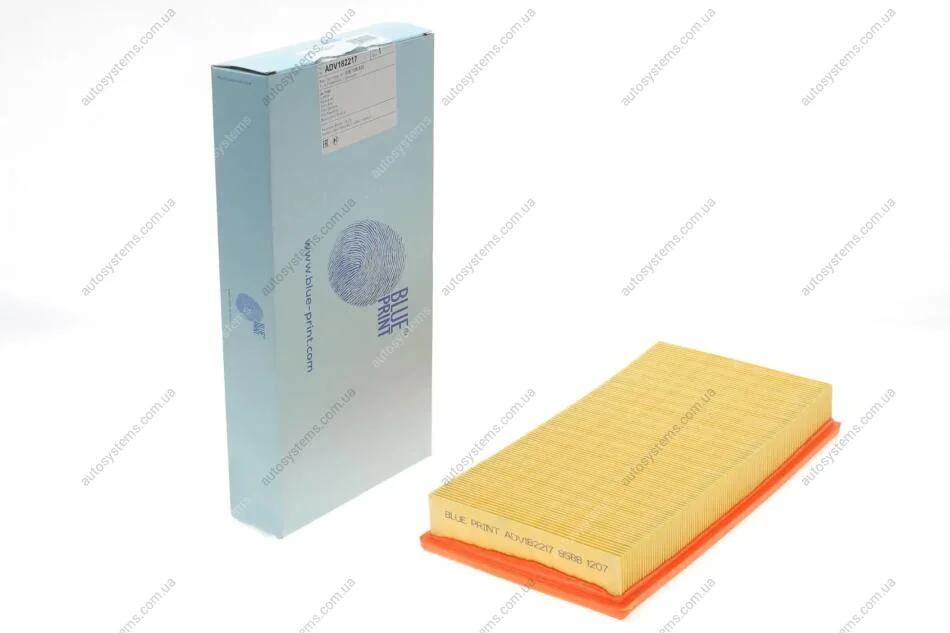 Фільтр повітряний Skoda Fabia 99-08/Roomster 1.2MPI 06-15/VW Polo 1.2 01-09 Blue-print ADV182217 (фото 1)