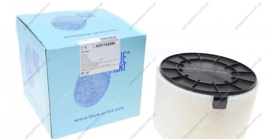 Фільтр повітряний Audi A4/A5 2.0 TDI 05-17 Blue-print ADV182260 (фото 1)