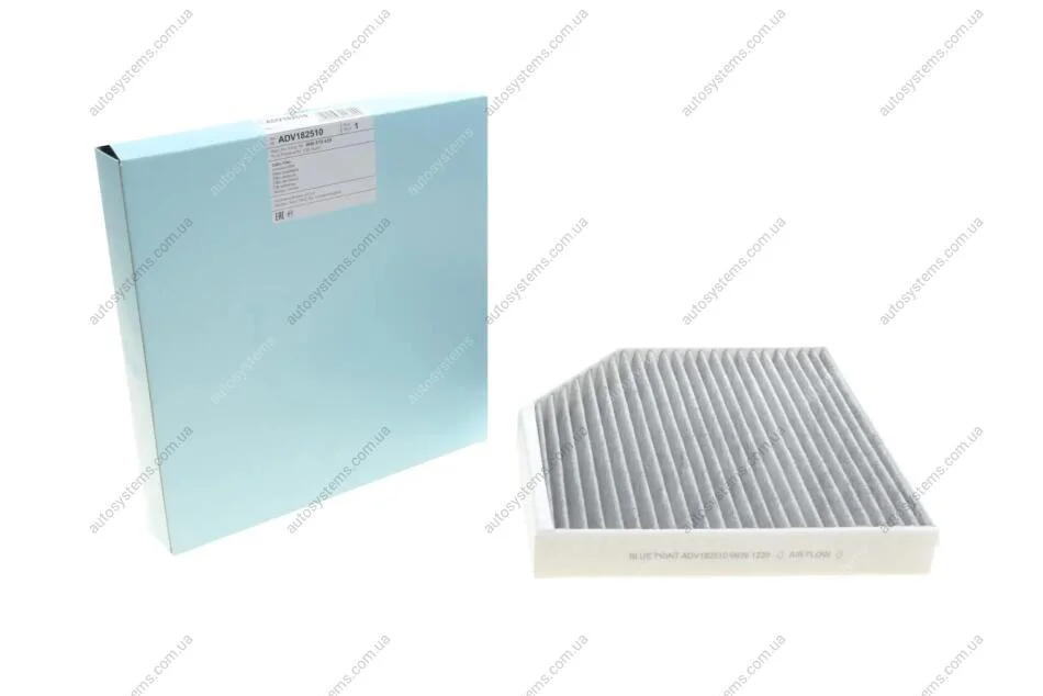 Фільтр салону Audi A6/A7/A8 10- (вугільний) Blue-print ADV182510 (фото 1)
