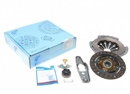 Комплект зчеплення VW Golf V/VI 1.4 16V 03-13 (d=200mm) (+вижимний) Blue-print ADV1830119