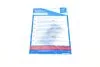 Комплект зчеплення VW Golf 1.8i 91-02 (d=211mm) Blue-print ADV183011 (фото 2)
