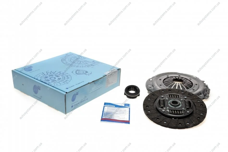 Комплект зчеплення Skoda Fabia/Octavia 1.9 TDI 96-14 (d=228mm) (+вижимний) Blue-print ADV183053 (фото 1)