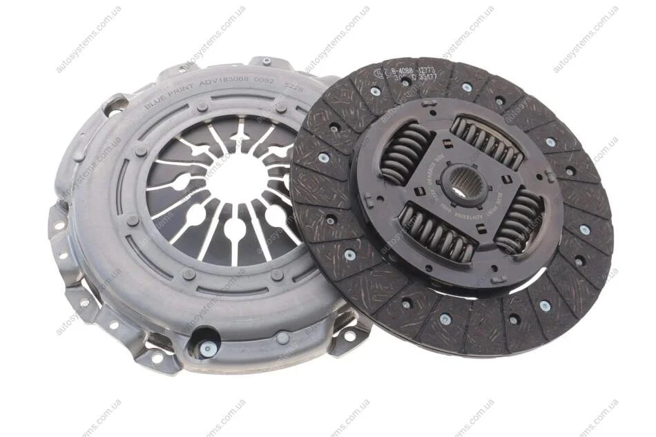 Комплект зчеплення Ford Galaxy/VW Sharan 1.9 TDI 95-10 (d=241mm) Blue-print ADV183068 (фото 1)