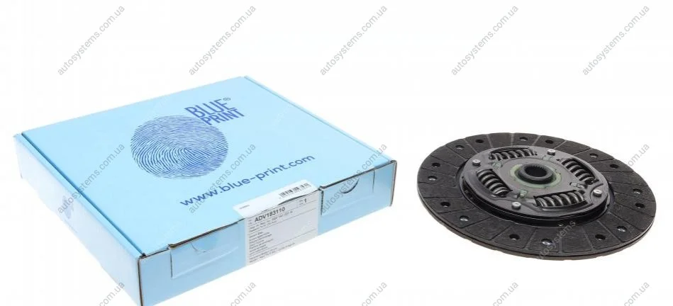 Диск зчеплення VW T4 2.4/2.5D 90-03 (d=200mm) Blue-print ADV183110 (фото 1)