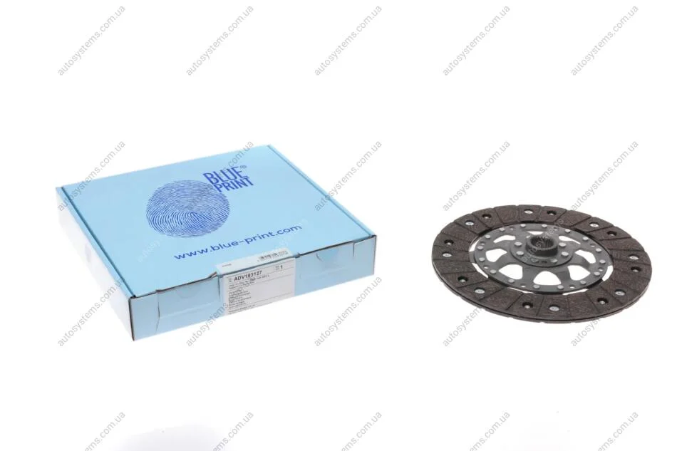 Диск зчеплення Audi A4/A6/VW Passat 94-05 (d=228mm) Blue-print ADV183127 (фото 1)