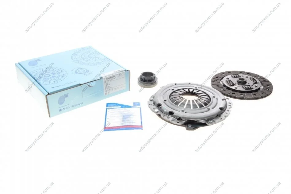 Комплект зчеплення Opel Combo 1.7 D 94-01 (d=201mm) (+вижимний) Blue-print ADW193004 (фото 1)