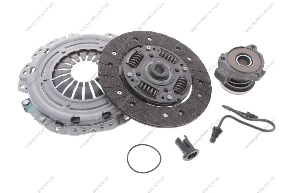 Комплект зчеплення Opel Astra H 1.8 16V 05-10 (d=206mm) (+ вижимний) Blue-print ADW193063 (фото 1)