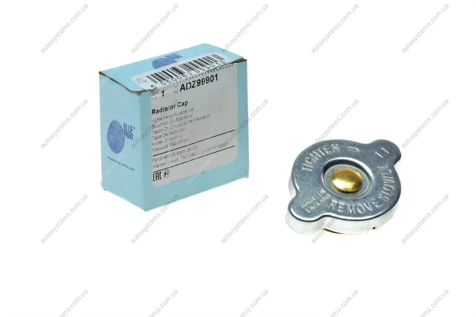 Кришка радіатора Renault Kangoo 1.5dci 03-09/Mazda 626/Honda Civic VI (1.1bar) Blue-print ADZ99901 (фото 1)